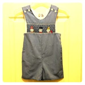 ORIENT EXPRESSED SMOCKED ROMPER
